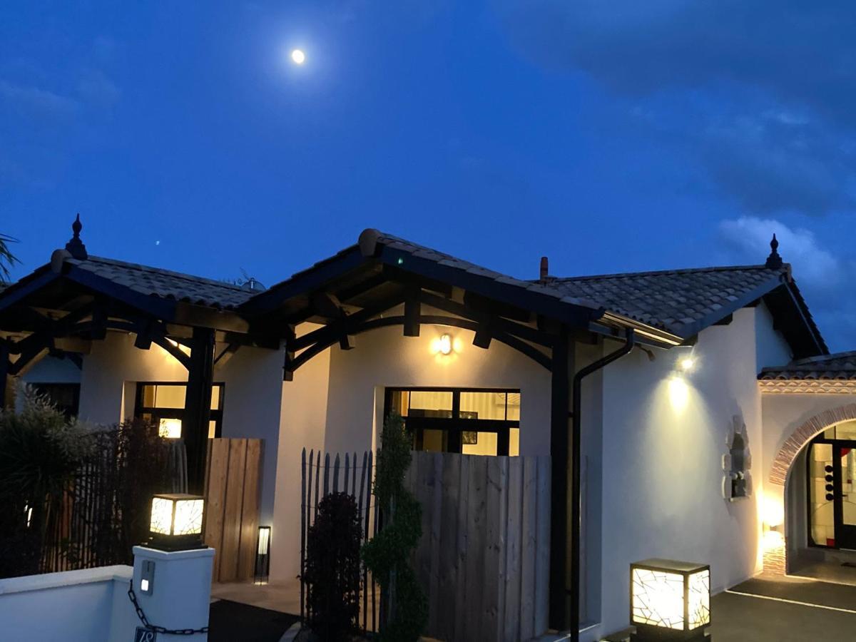 Hotel Particulier - Les Lodges Du Bassin D'Arcachon- Petit-Dejeuner Sur Demande- Prestations Haut De Gamme 居让梅斯特拉 外观 照片