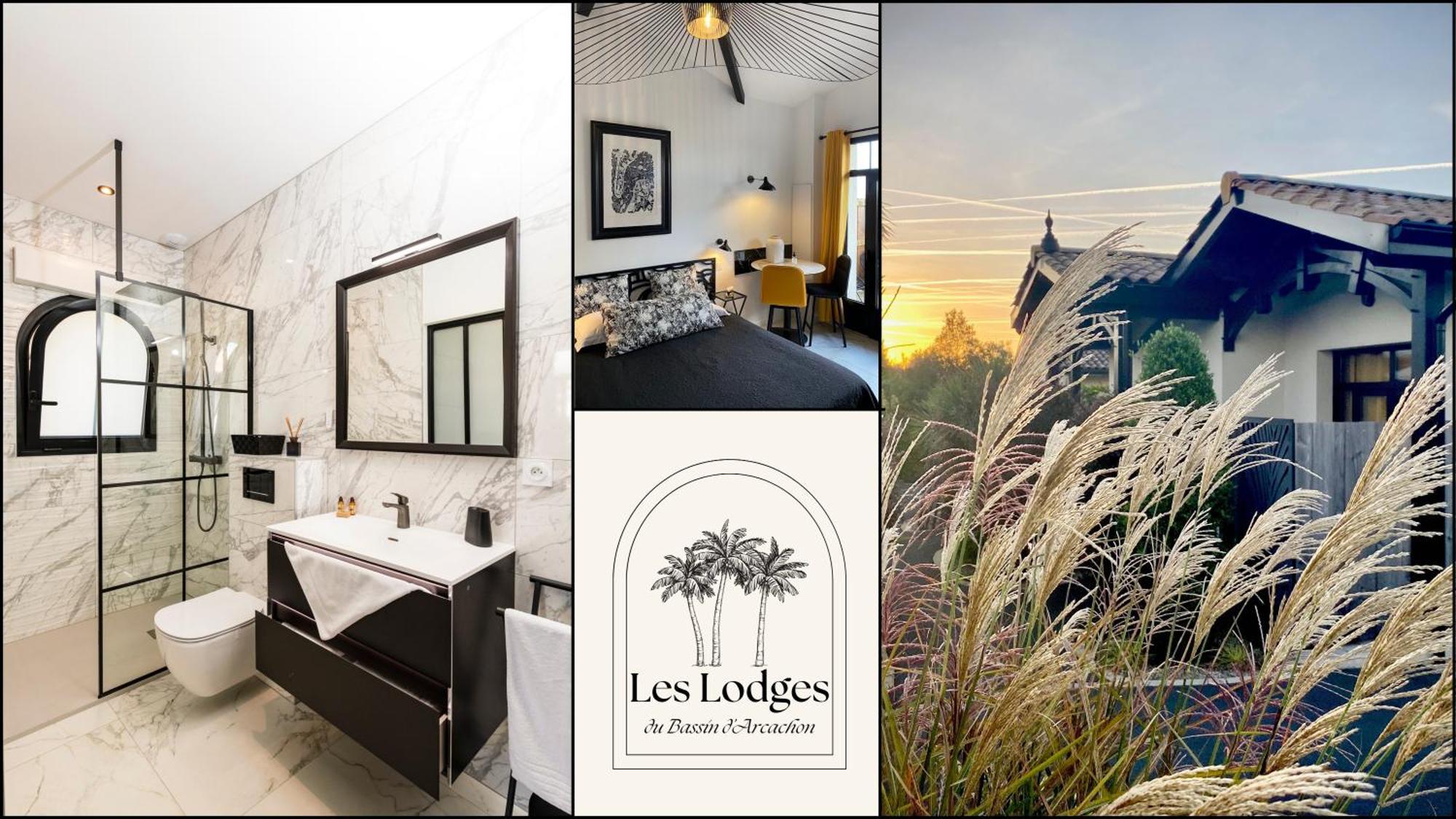 Hotel Particulier - Les Lodges Du Bassin D'Arcachon- Petit-Dejeuner Sur Demande- Prestations Haut De Gamme 居让梅斯特拉 外观 照片